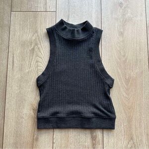 Forever 21 Ribbed Turtleneck Top